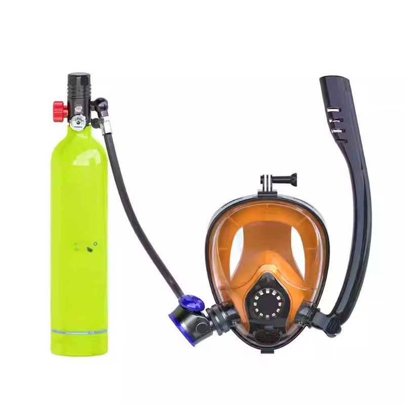 Diving Full Set Mask Snorkel P - Snorkel Set 评论和价格