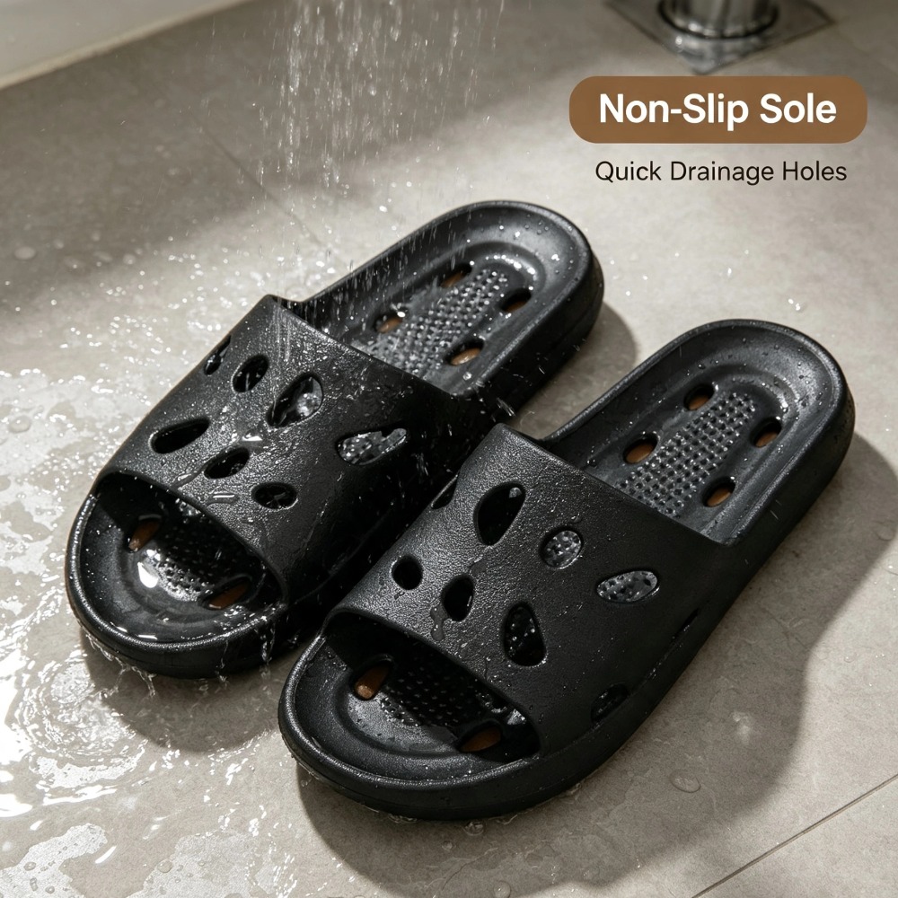 EVA Shower Slippers for Men No - Flippers Swimming 评论和价格