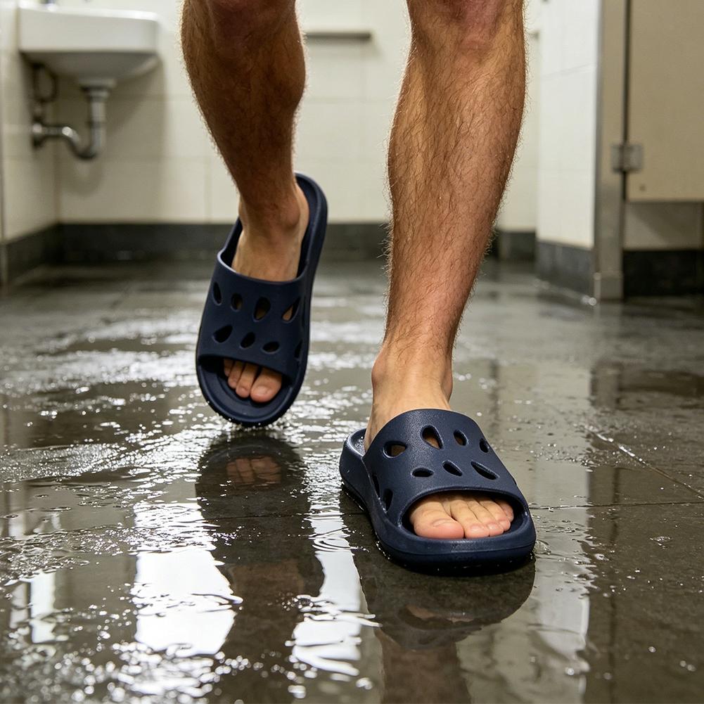 EVA Shower Slippers for Men No - Flippers Swimming 评论和价格